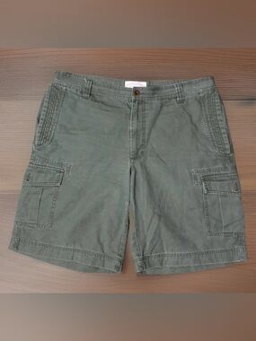 Filson Green Cargo Shorts Mens Size: 38 Utility Outdoor Pockets FI-10109 CC